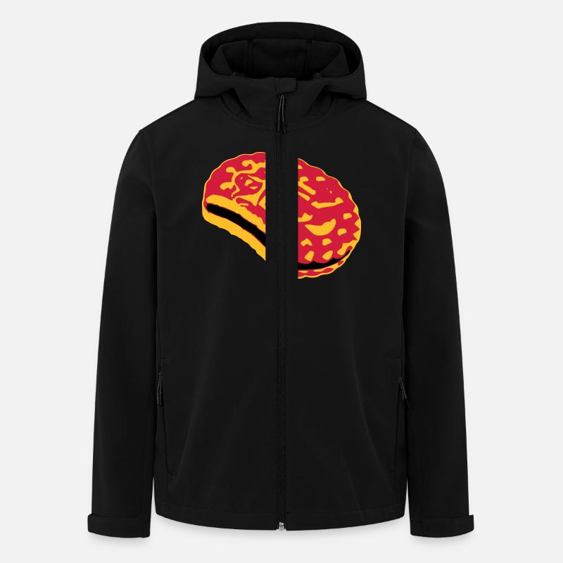 Keks - Recycelte Männer Softshell-Jacke von Stanley/Stella - Schwarz