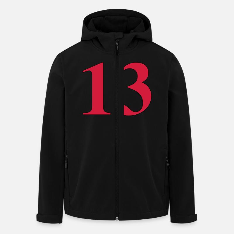 13 - Men’s Recycled Softshell Jacket by Stanley/Stella - black