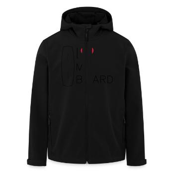 I love my wakeboard, wakeboarder, wakeboarding, - Men’s Recycled Softshell Jacket by Stanley/Stella - black - Front - AI Model Male 185 light (185cm)