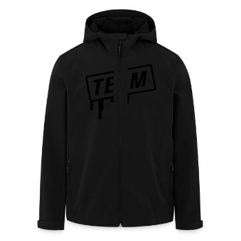 team - Veste softshell homme en polyester recyclé Stanley/Stella - noir - Devant - AI Model Male 185 light (185cm)