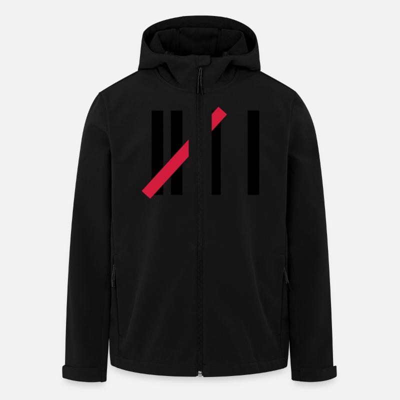 6th Birthday - Men’s Recycled Softshell Jacket by Stanley/Stella - black