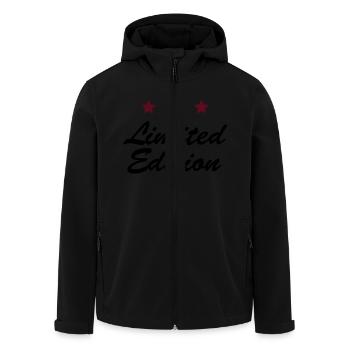 Limited Edition - Veste softshell homme en polyester recyclé Stanley/Stella - noir - Devant - AI Model Male 185 light (185cm)