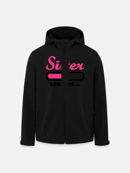 Sister - Men’s Recycled Softshell Jacket by Stanley/Stella - black