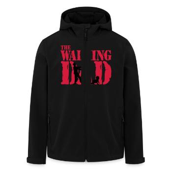 WALKING DAD - Recycelte Männer Softshell-Jacke von Stanley/Stella - Schwarz - Vorne - AI Model Male 185 light (185cm)