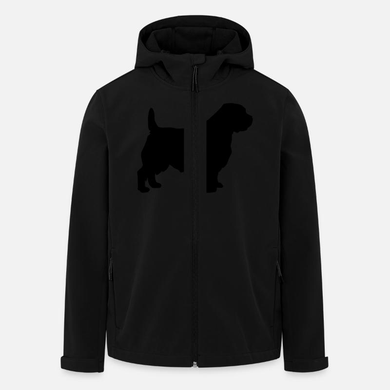 Norfolk Terrier - Men’s Recycled Softshell Jacket by Stanley/Stella - black