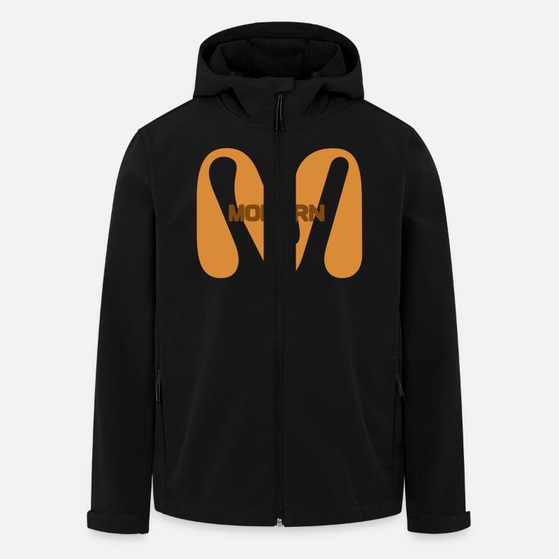 Modern - Men’s Recycled Softshell Jacket by Stanley/Stella - black