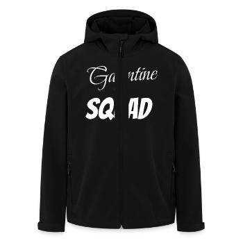 Galentiner Kader - Recycelte Männer Softshell-Jacke von Stanley/Stella - Schwarz - Vorne - AI Model Male 185 light (185cm)