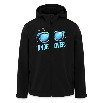 Déguisement Undercover - Sunglasses Fun - Veste softshell homme en polyester recyclé Stanley/Stella - noir - Devant - AI Model Male 185 light (185cm)