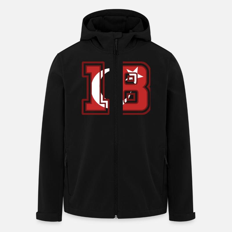 Çankırı - Men’s Recycled Softshell Jacket by Stanley/Stella - black