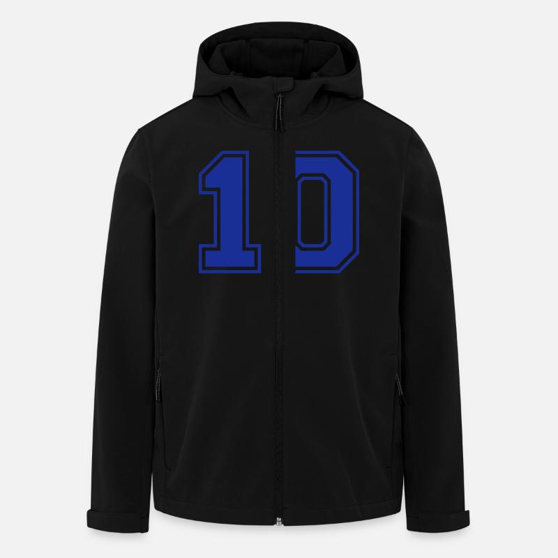 10 - Men’s Recycled Softshell Jacket by Stanley/Stella - black