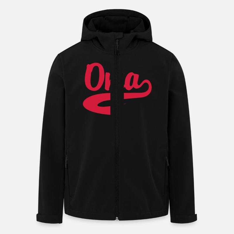 Oma - Men’s Recycled Softshell Jacket by Stanley/Stella - black