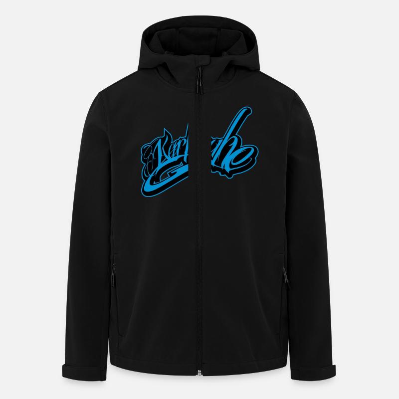 Karlsruhe - Men’s Recycled Softshell Jacket by Stanley/Stella - black