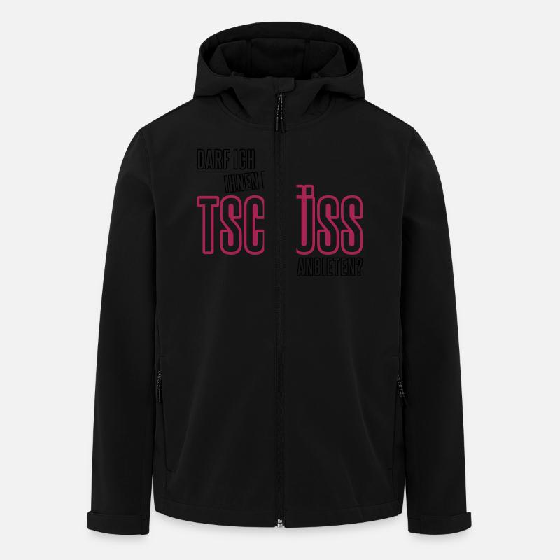 Tschüss anbieten - Recycelte Männer Softshell-Jacke von Stanley/Stella - Schwarz