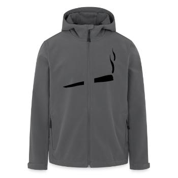 joint_t1 - Recycelte Männer Softshell-Jacke von Stanley/Stella - Schwarz - Vorne - AI Model Male 185 light (185cm)