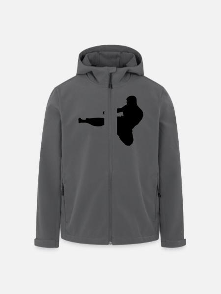 Martial Arts # 7 - Recycelte Männer Softshell-Jacke von Stanley/Stella - Schwarz