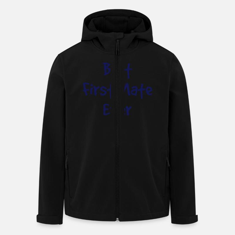 best first mate ever - Men’s Recycled Softshell Jacket by Stanley/Stella - black
