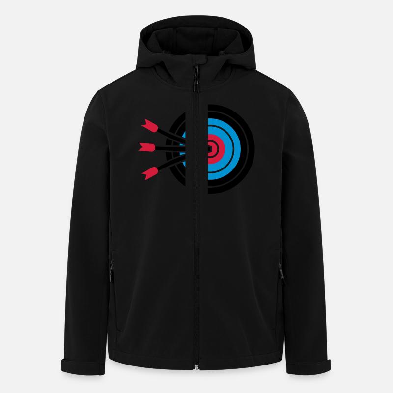 Archery - Men’s Recycled Softshell Jacket by Stanley/Stella - black