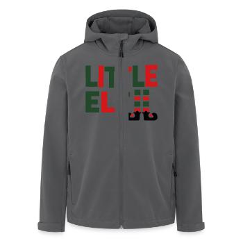 Kleiner Elf - Recycelte Männer Softshell-Jacke von Stanley/Stella - Schwarz - Vorne - AI Model Male 185 light (185cm)