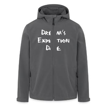 Ablaufdatum des Traumes - Recycelte Männer Softshell-Jacke von Stanley/Stella - Schwarz - Vorne - AI Model Male 185 light (185cm)