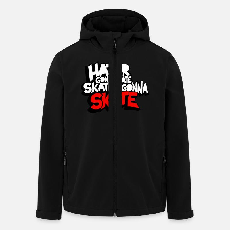 Skate - Recycelte Männer Softshell-Jacke Discoverer von Stanley/Stella - Schwarz