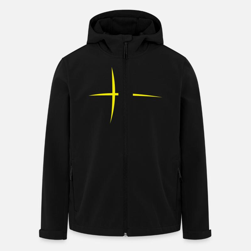 suède - Veste softshell homme en polyester recyclé Stanley/Stella - noir