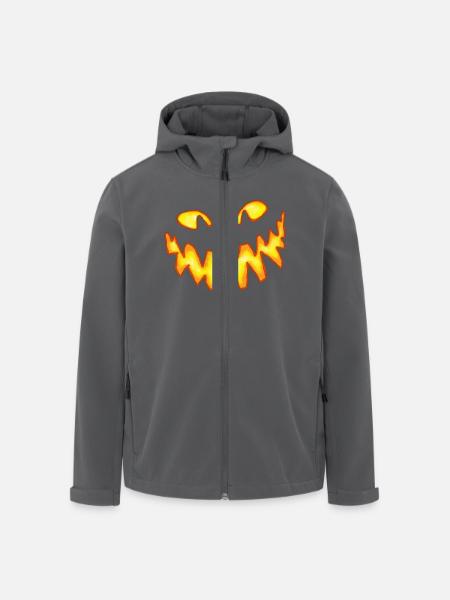 Pumpkin - Recycelte Männer Softshell-Jacke von Stanley/Stella - Schwarz