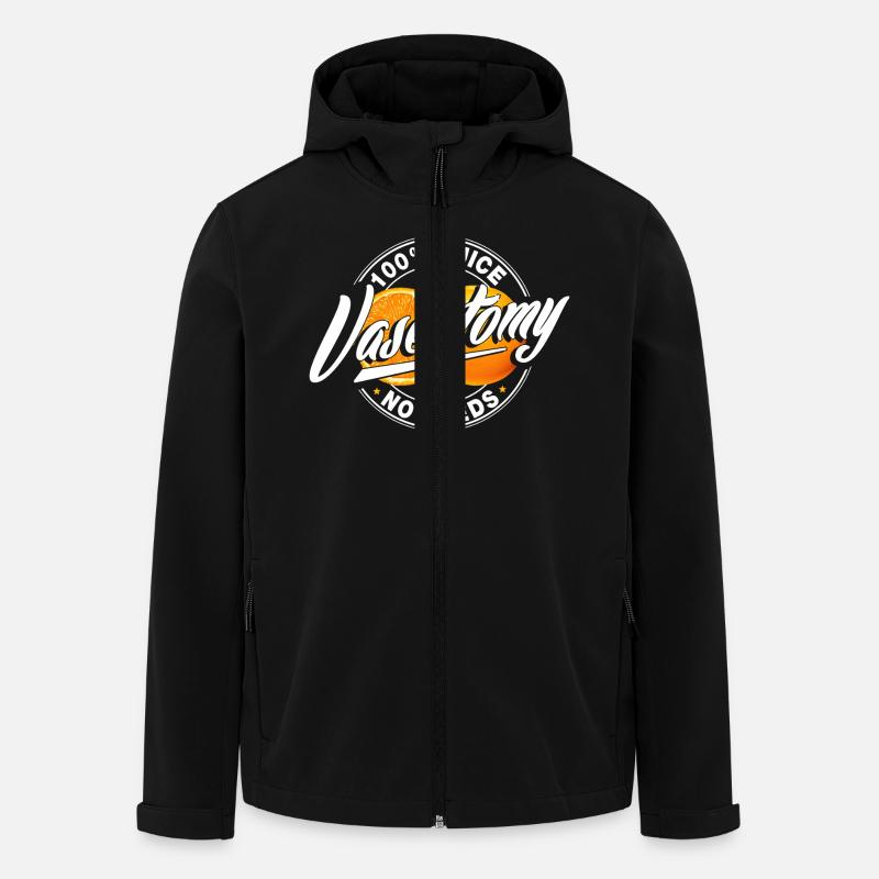 Vasectomy - Men’s Recycled Softshell Jacket by Stanley/Stella - black