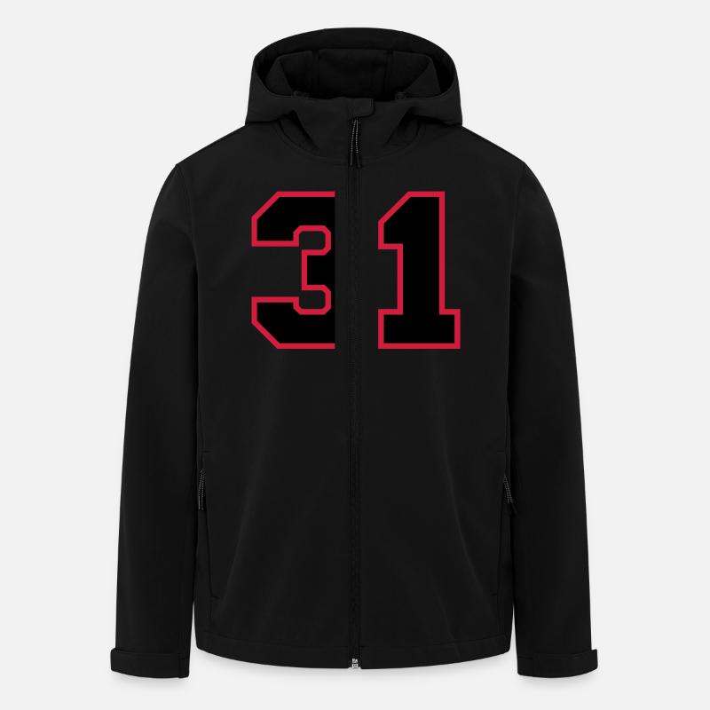 number31 - Men’s Recycled Softshell Jacket by Stanley/Stella - black