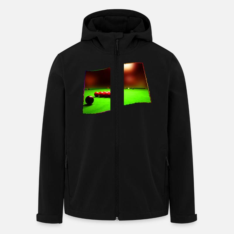 SNOOKER - Photo - Recycelte Männer Softshell-Jacke von Stanley/Stella - Schwarz
