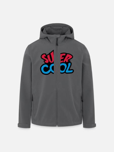 Super Cool - Men’s Recycled Softshell Jacket by Stanley/Stella - black