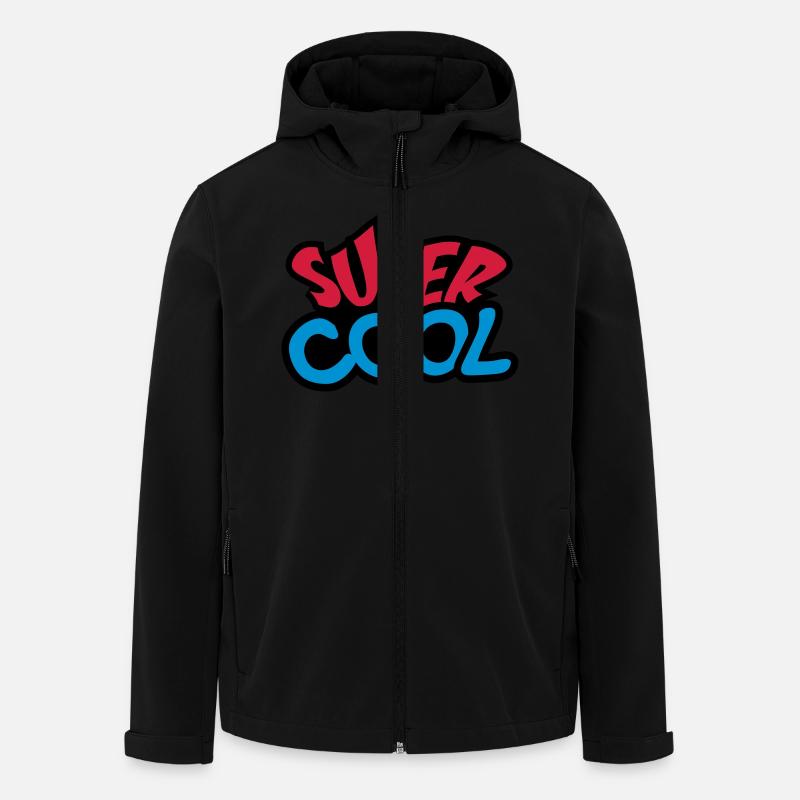 Super Cool - Men’s Recycled Softshell Jacket by Stanley/Stella - black