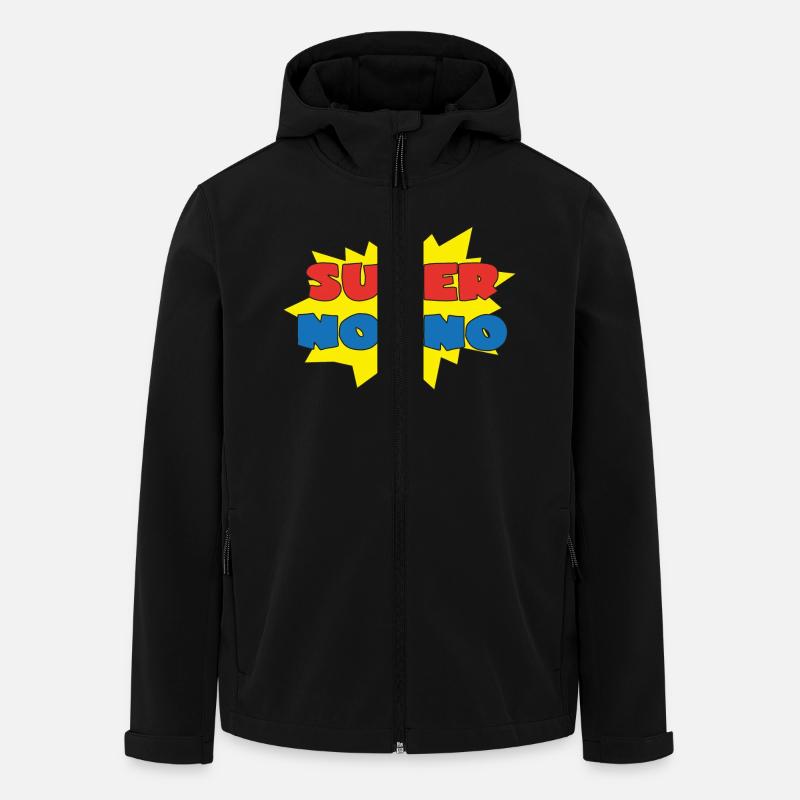 Super nonno - Recycelte Männer Softshell-Jacke von Stanley/Stella - Schwarz