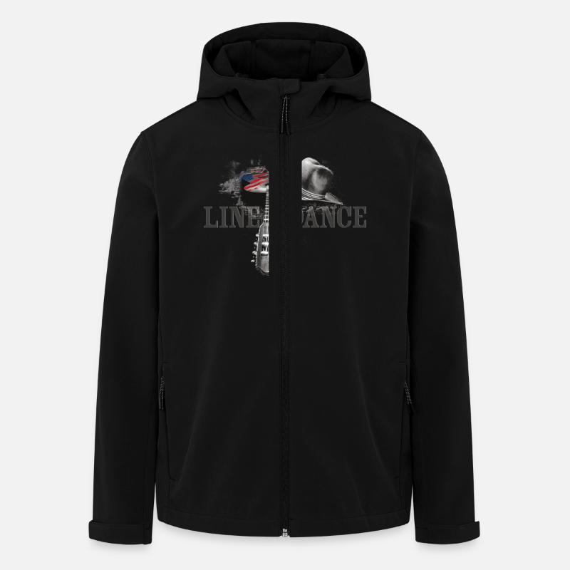 kl_linedance38 - Veste softshell homme en polyester recyclé Stanley/Stella - noir