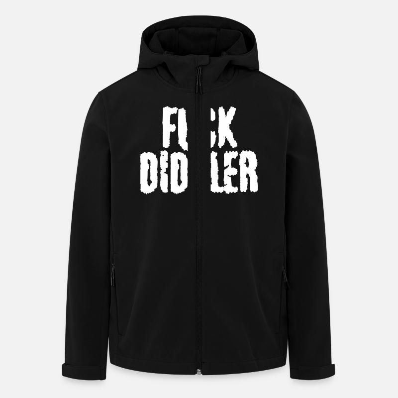 Diddler - Men’s Recycled Softshell Jacket by Stanley/Stella - black