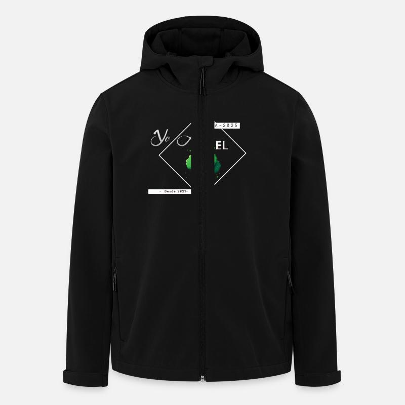 CELINABRO - Veste softshell homme en polyester recyclé Stanley/Stella - noir