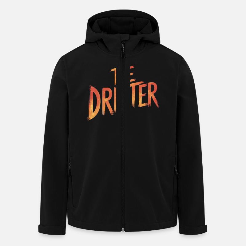 DER DRIFTER - Recycelte Männer Softshell-Jacke von Stanley/Stella - Schwarz