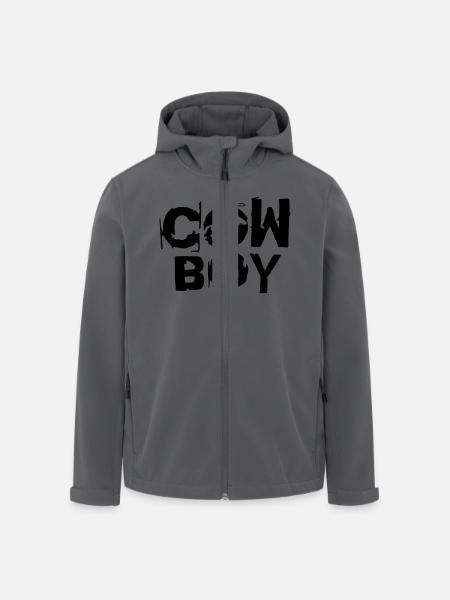 cowboy_c_1c - Men’s Recycled Softshell Jacket by Stanley/Stella - black