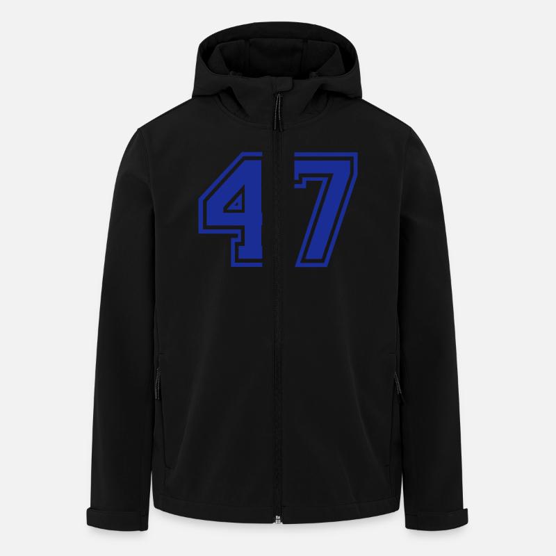 47 - Recycelte Männer Softshell-Jacke von Stanley/Stella - Schwarz