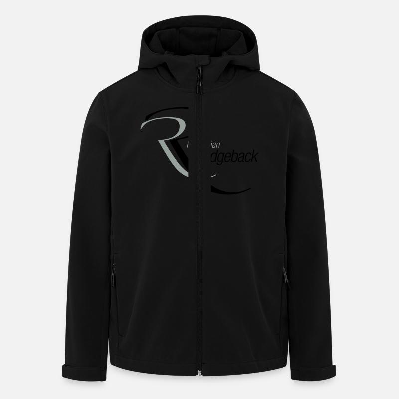 RR-Schriftzug-2 - Recycelte Männer Softshell-Jacke von Stanley/Stella - Schwarz