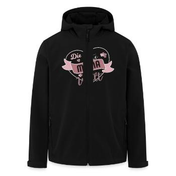 Die beste Mama der Welt - Recycelte Männer Softshell-Jacke von Stanley/Stella - Schwarz - Vorne - AI Model Male 185 light (185cm)