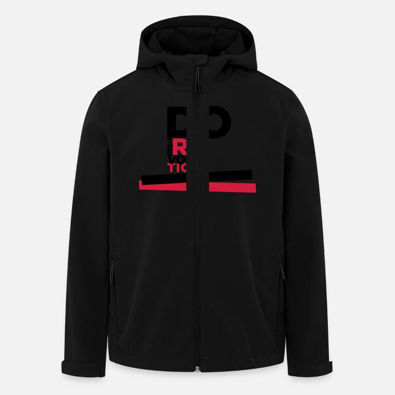 Revolution - Recycelte Männer Softshell-Jacke von Stanley/Stella - Schwarz