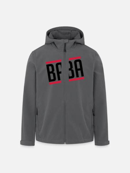 baba_ua2 - Recycelte Männer Softshell-Jacke von Stanley/Stella - Schwarz