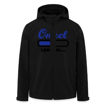 Onkel - Recycelte Männer Softshell-Jacke von Stanley/Stella - Schwarz - Vorne - AI Model Male 185 light (185cm)