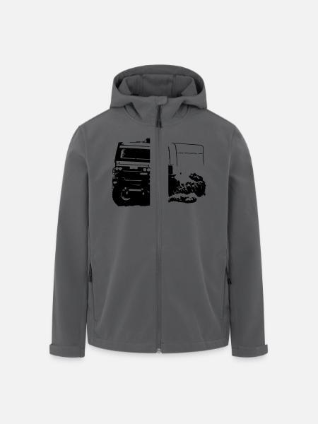 Rally Dakar - Truck Race - Men’s Recycled Softshell Jacket by Stanley/Stella - black