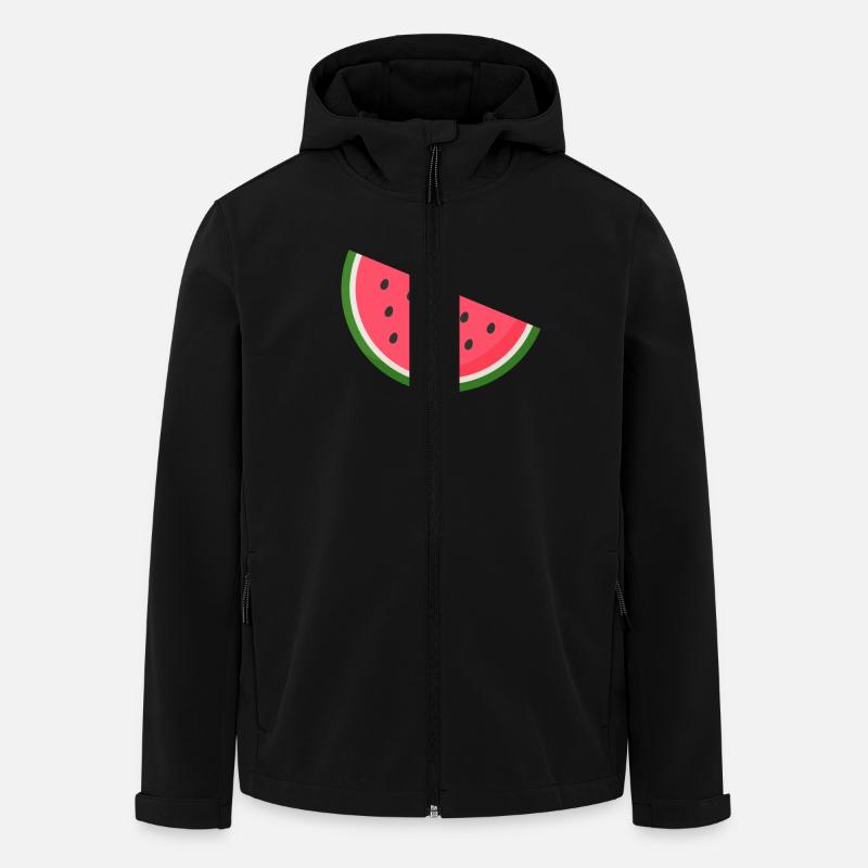 Melone - Recycelte Männer Softshell-Jacke von Stanley/Stella - Schwarz