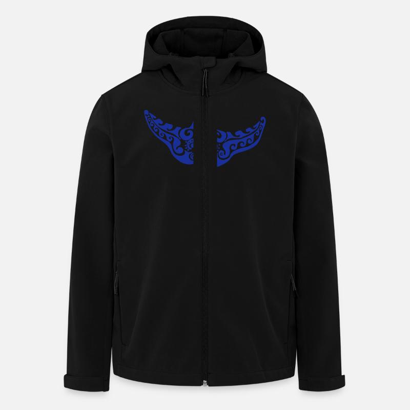 Mantarochen - Recycelte Männer Softshell-Jacke von Stanley/Stella - Schwarz