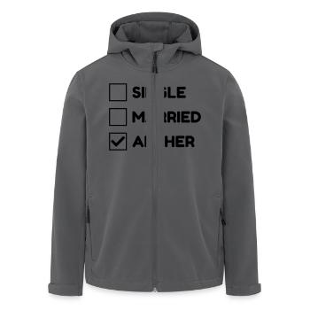 Tir à l'arc Archer Sport Sportif Athlète Flêche - Veste softshell homme en polyester recyclé Stanley/Stella - noir - Devant - AI Model Male 185 light (185cm)