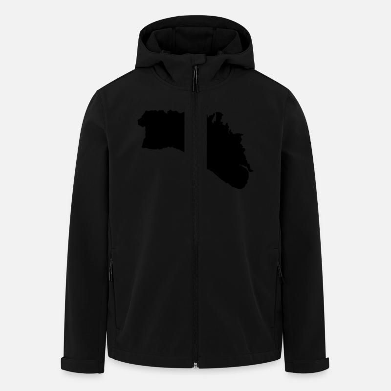 Menorca - Men’s Recycled Softshell Jacket by Stanley/Stella - black