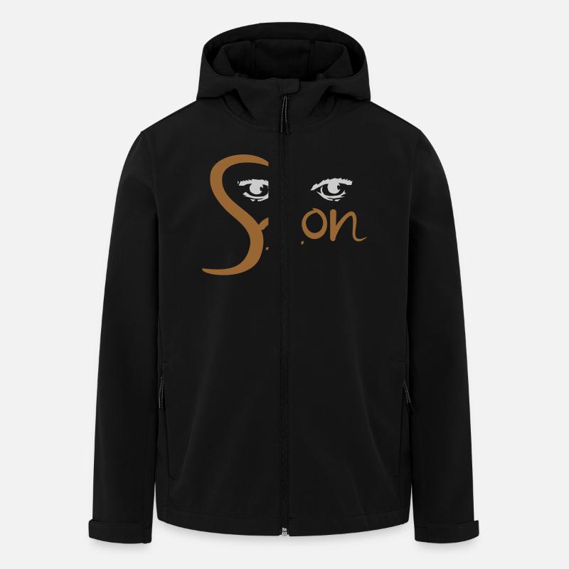 Spy - Men’s Recycled Softshell Jacket by Stanley/Stella - black