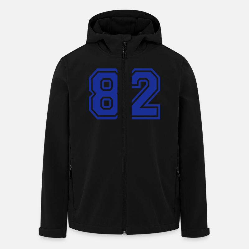 82 - Recycelte Männer Softshell-Jacke von Stanley/Stella - Schwarz